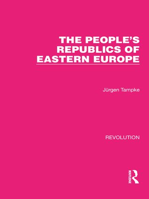 cover image of The People's Republics of Eastern Europe